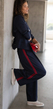 Wide Leg Side Stripe