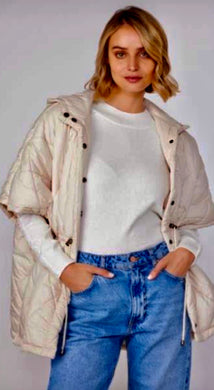Oversized Puffer Vest, one size