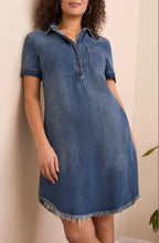 Pop Over Shirt Dress, w/pockets