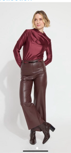 Vegan Leather Crop
