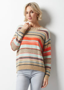 Textured Crew Sweater