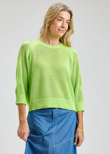 Open Weave 3/4 Crop