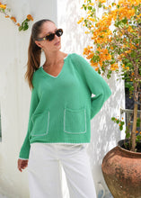 Lightweight Vee Stitch Pockets