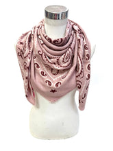 K21 Large Woolen Square Bandana: Cafe