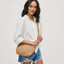 Ethereal   Woven Sustainable Crossbody: Nude