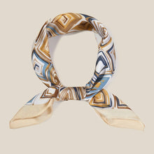 Modern Abstract Square Art Print Bandana Scarf: RD