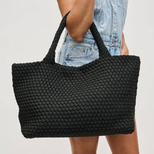 Sky's The Limit - Large Laced Up Eco-Edition Tote: Navy