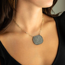 Pave statement necklace: Gold-Hema