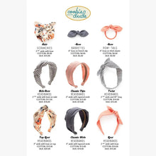 Polka Dot Grid - Spring: 3" classic headband