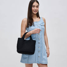 Sky's The Limit - Woven Neoprene Small Crossbody: Black