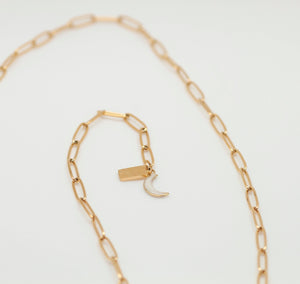 Paperclip Necklace ~ Salty Babes: Dainty