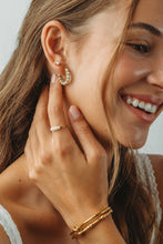 New Malibu ~ Mini Pearl Hoops