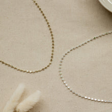 Row Of Hearts Necklace: Gold