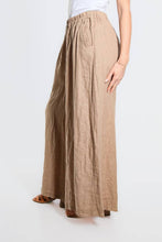 Angelena Linen Wide Leg Pant (PL187): 040 Medium Gray