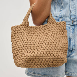 Sky's The Limit - Small Laced Up Eco-Edition Crossbody: Coral