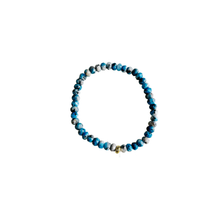 Candy Stretch Bracelets: Blue Granite