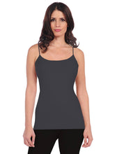 Seamless Cami (100C): 186 Steel Gray