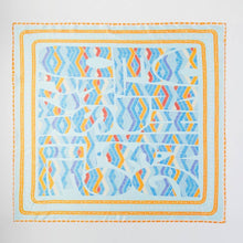 Abstract Tribal Print Square Bandana Scarf: PK