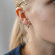 Frosted Hoops: Gold