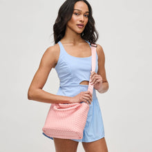 Sky's The Limit - Woven Neoprene Small Crossbody: Black
