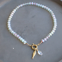 Mirage Stone Candy Fish Necklace: 16 inch