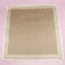 Square Polka Dot Pattern Scarf: BK