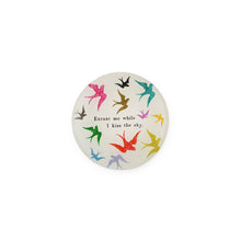 Excuse Me While I Kiss The Sky Mini Round Decoupage Plate - 4"