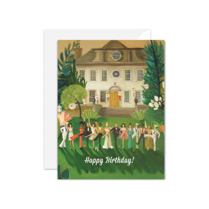 Whiskey Sour High Kick Birthday Card