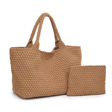Sky's The Limit - Large Laced Up Eco-Edition Tote: Navy