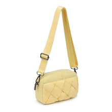 Inspiration - Braided Woven Nylon Crossbody: Cream