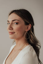 Drop Earrings: Silver