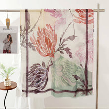 Vintage Floral Lightweight Scarf