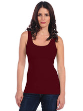 Seamless Smooth Tank (300ST): 154 Burgundy