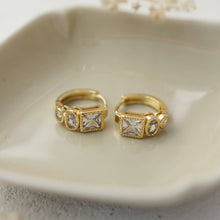 Pollyanna Hoops-clear: Silver/grey/clear