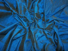 *Dupioni Silk - Cool Palette - Top Knot Headband: Antique blue