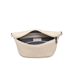 Ethereal - Woven Neoprene Crossbody: Grey