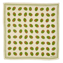 Carson Olive Print Scarf 21x21 Wholesale
