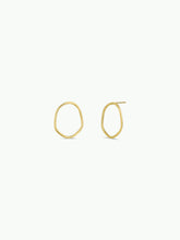 Gold Organic Hoop