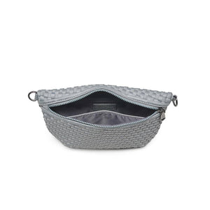 Ethereal - Woven Neoprene Crossbody: Grey