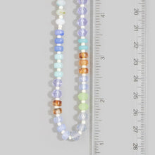 Mixed Glass Beaded Strand Necklace: GDIV