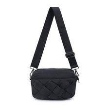 Inspiration - Braided Woven Nylon Crossbody: Cream