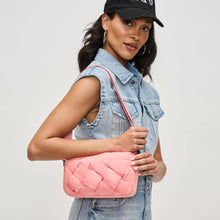 Inspiration - Braided Woven Nylon Crossbody: Cream