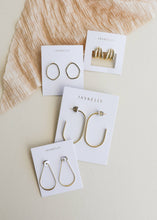 Gold Organic Hoop