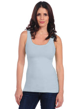 Seamless Smooth Tank (300ST): 146 Glacier Teal