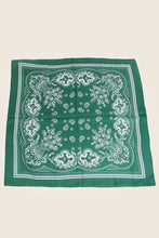 Light Paisley Design Square Bandana Scarf: RD