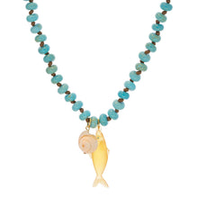 Marin Necklace: Turquoise