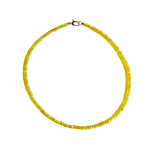 Dainty Candy Gemstone Necklace: Golden