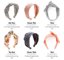 Bouquets - Black (W/S '25): 3" classic headband
