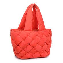 Intuition East West Woven Nylon Tote: Olive