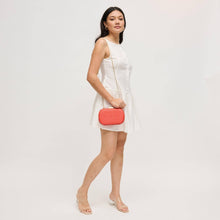 Cove Evening Bag: Coral